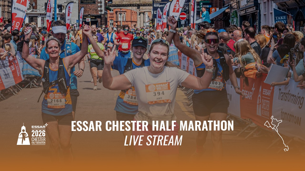 🏃&zwj;♂️🏃&zwj;♀️ Essar Chester Half Marathon 2026 LIVE | Full Race Coverage from Historic Chester 🎥