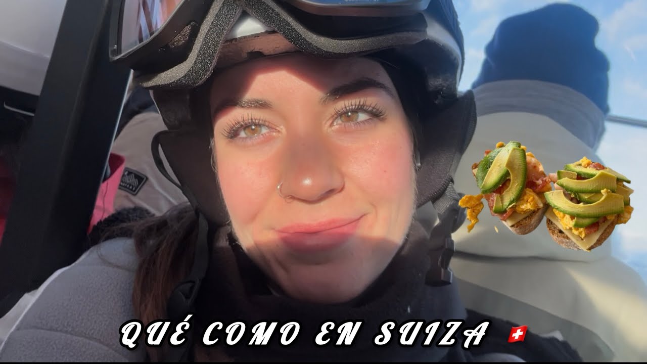 Qué como un día en déficit calórico en Suiza 🇨🇭 🍽️