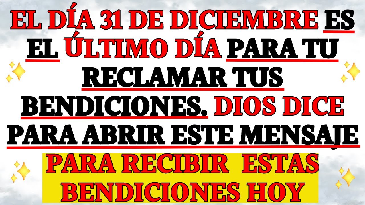 💌Dios está enviando este mensaje directamente para ti ✝️mensaje de Dios