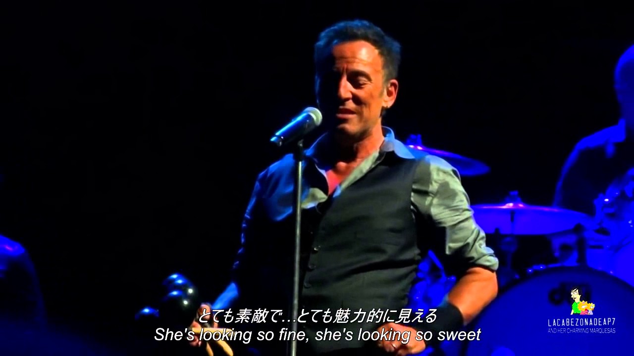 Bruce Springsteen - I Wanna Marry You (Pittsburgh 1/16/16) 日本語字幕