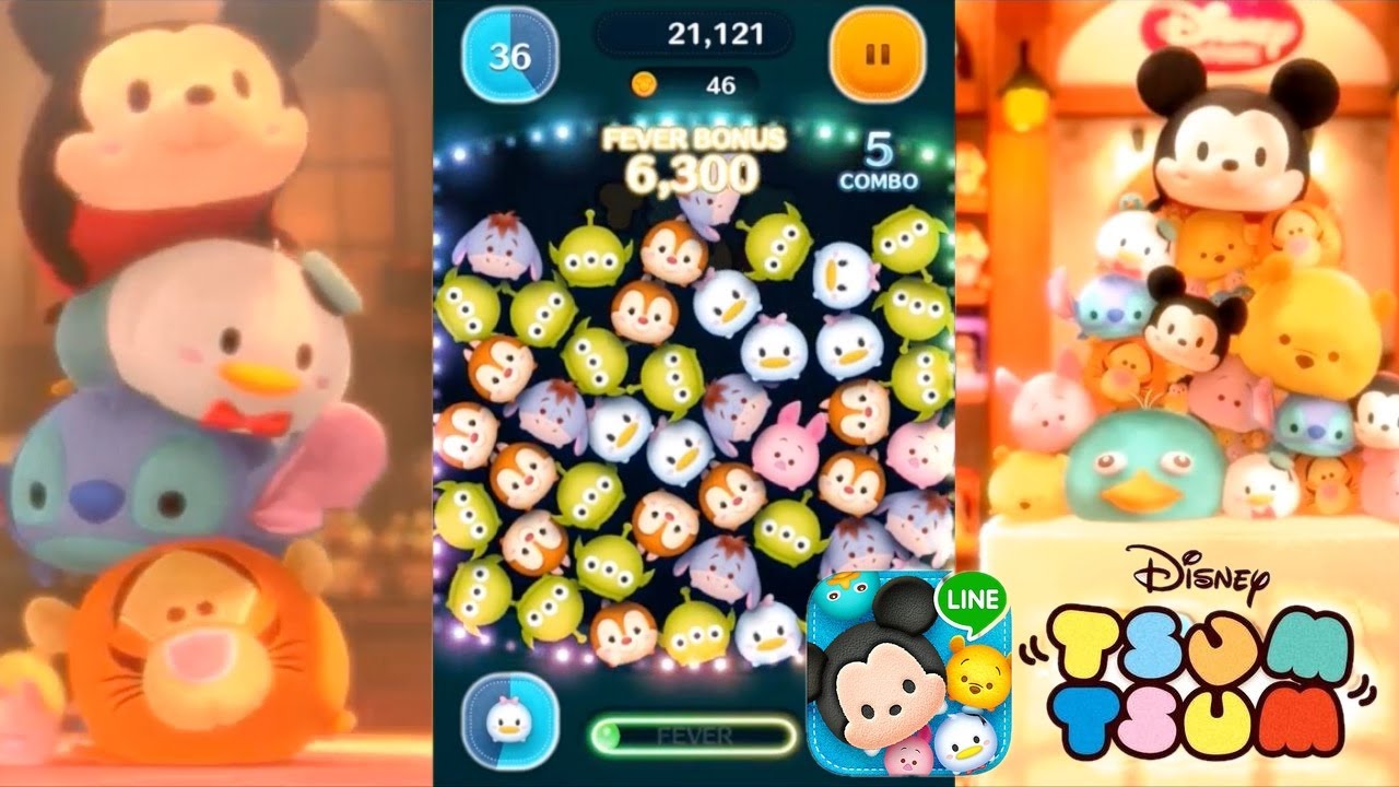 Let's Play Line: Disney Tsum Tsum - First 15 Mins & In-App Purchases