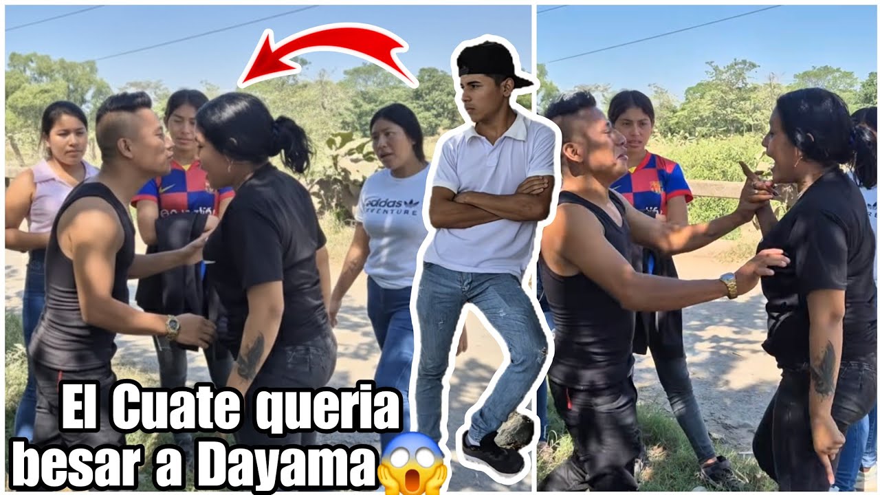 El Cuate esta enamorado de Dayana le queria dar un beso a la Fuerz4 enfrente de Elias😱