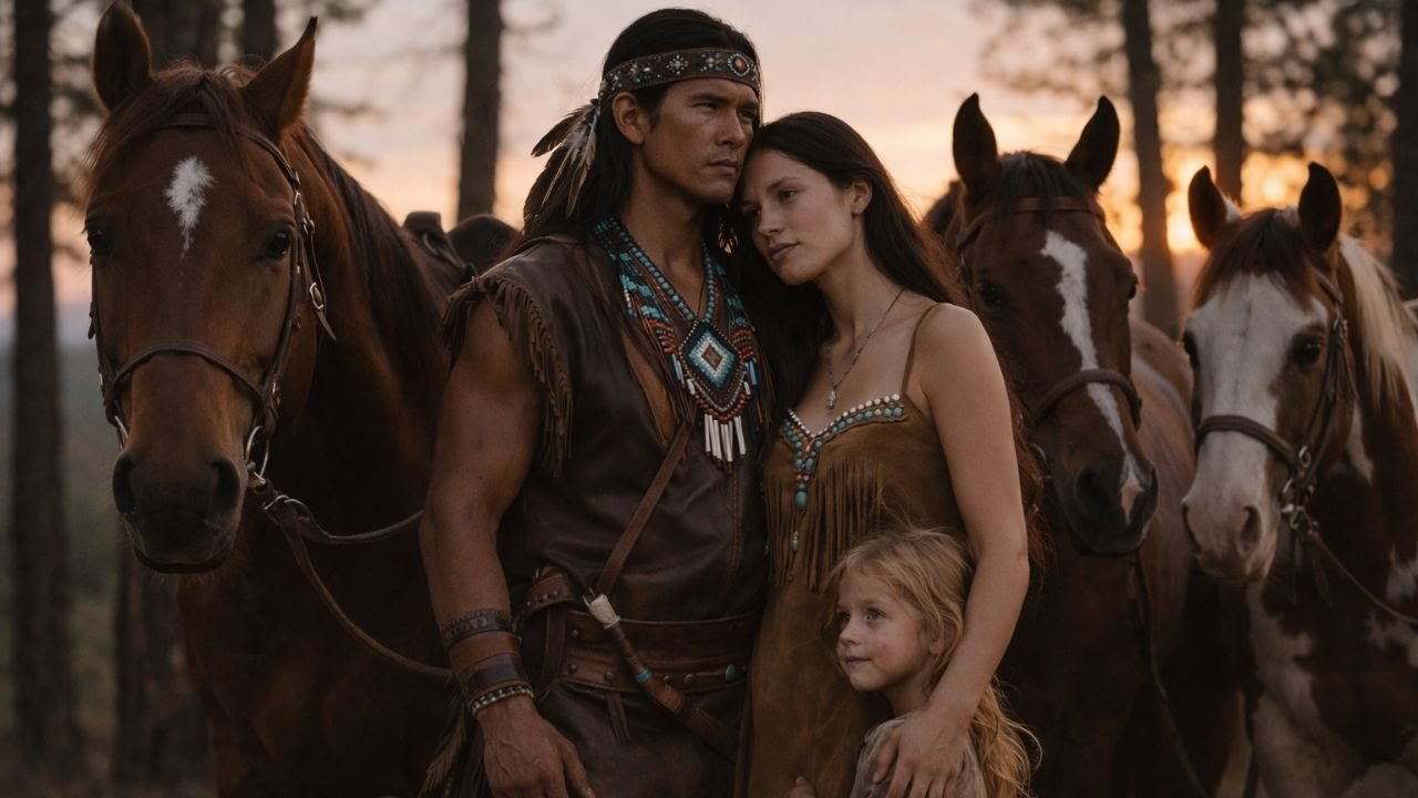 SE REFUGIÓ CON SUS 3 HIJOS CON UN APACHE Y LLEGÓ LO INESPERADO ¡EL AMOR!