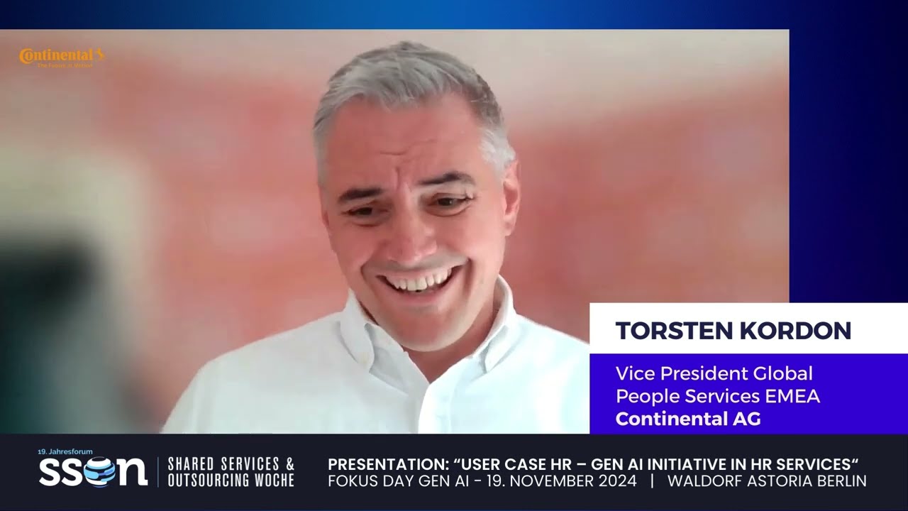 SSOW DACH 2024 - Interview Torsten Kordon Continental AG