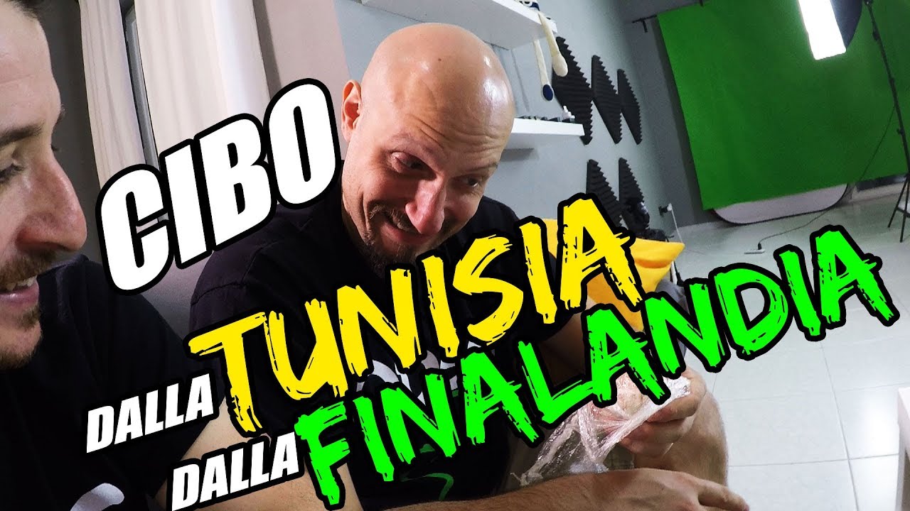 CIBO DALLA TUNISIA E DALLA FINLANDIA