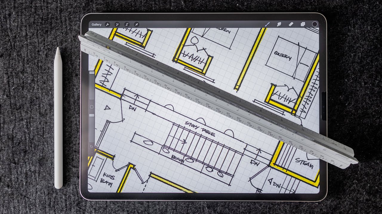 3 способа масштабного проектирования на iPad для архитекторов