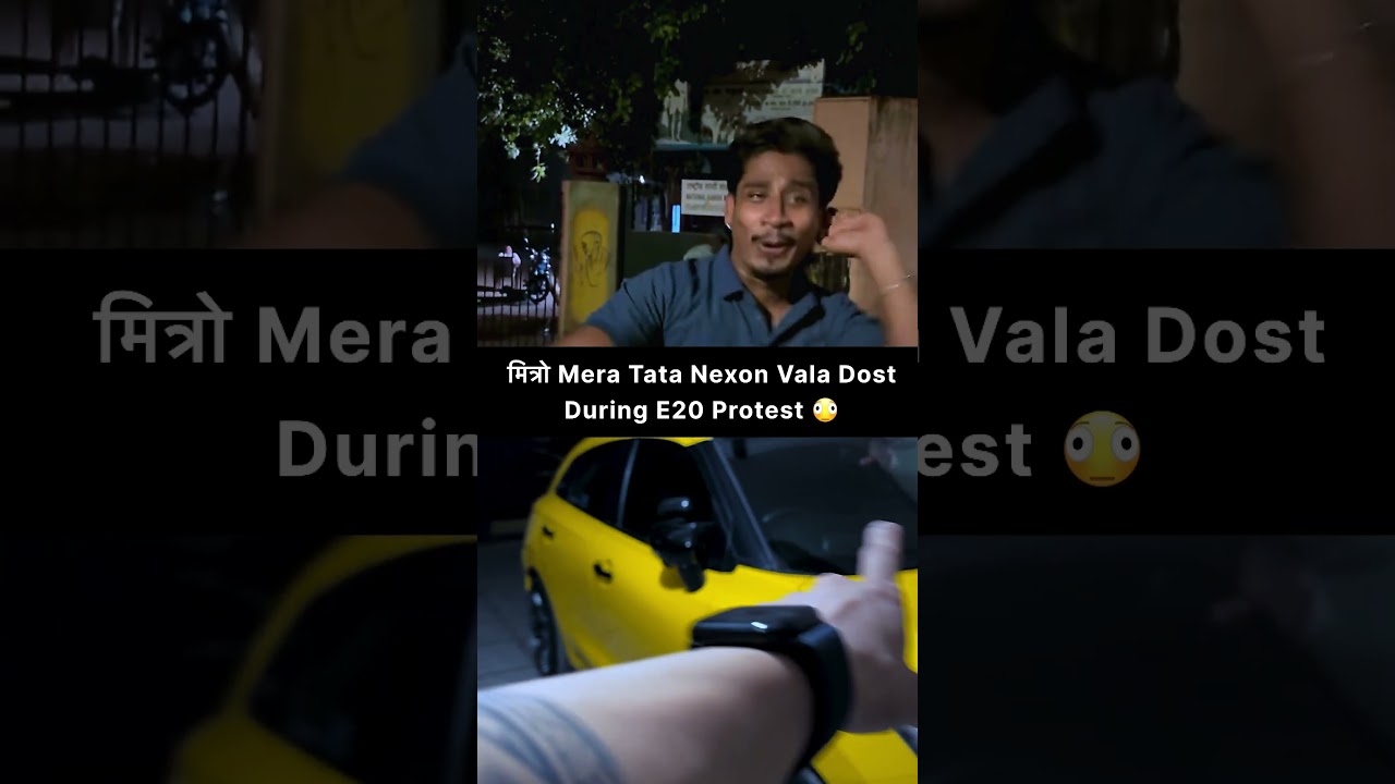 Протест E20 Mera Dost 🫪 #cars #e20 #delhiprotest #jantarmantar #india #viral #nitingadkari #modiji
