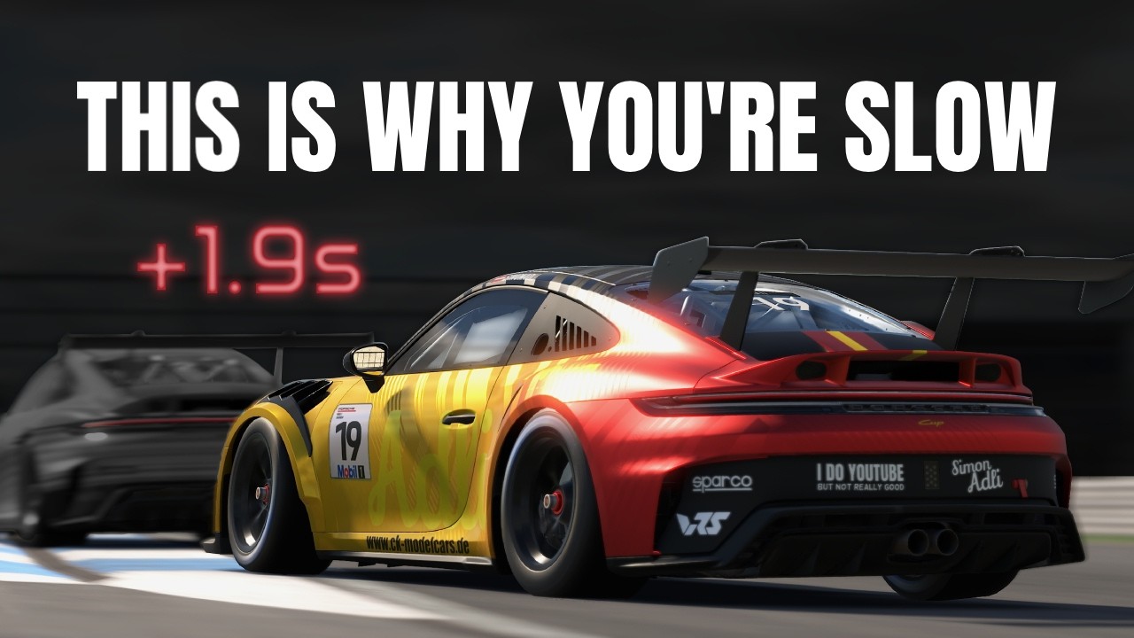 10 Mistakes That Keep You Slow In Sim Racing