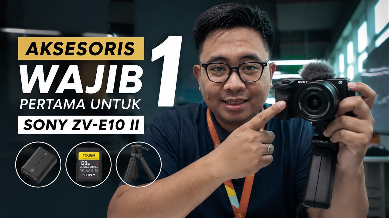 Aksesoris WAJIB Sony ZV-E10 II: Setup Cinematic & Ergonomis (Unboxing)