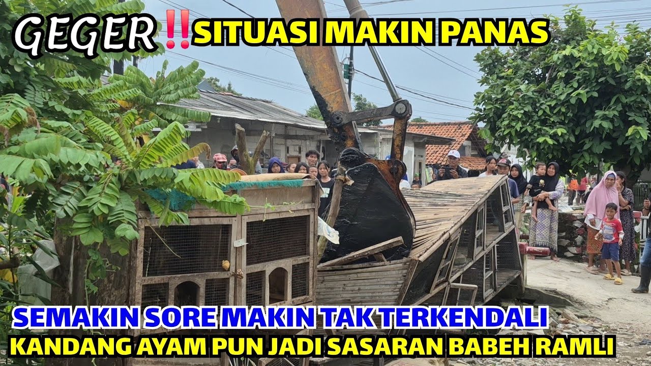 ADA APA INI❓️MAKIN SORE MAKIN PANAS❗️BABEH RAMLI SAMPE EMOSI DIBUATNYA
