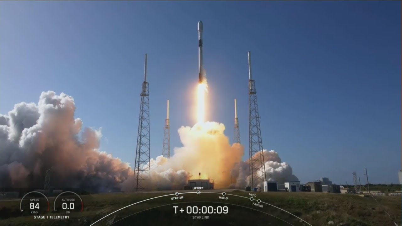 Liftoff! SpaceX launches Starlink mission on Presidents Day