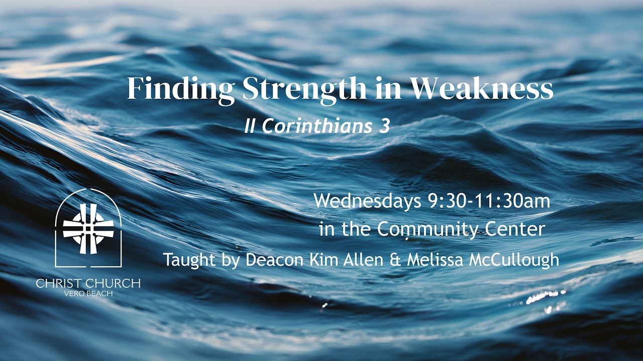 II Corinthians 3 - The Spirit Gives Life - Women's Bible Study -