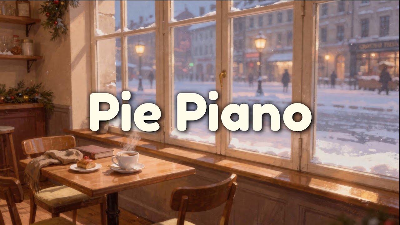 │作業用BGM│☕ 1 Hour Christmas Jazz Piano Playlist vol.40 │Snowy Café 當冬夜漸暖૮₍⑅˶•▿•˶⑅₎ა