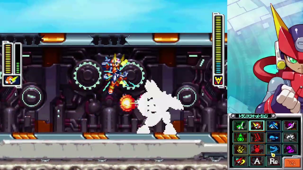 Mega Man ZX Advent- Atlas destroys Buckfire