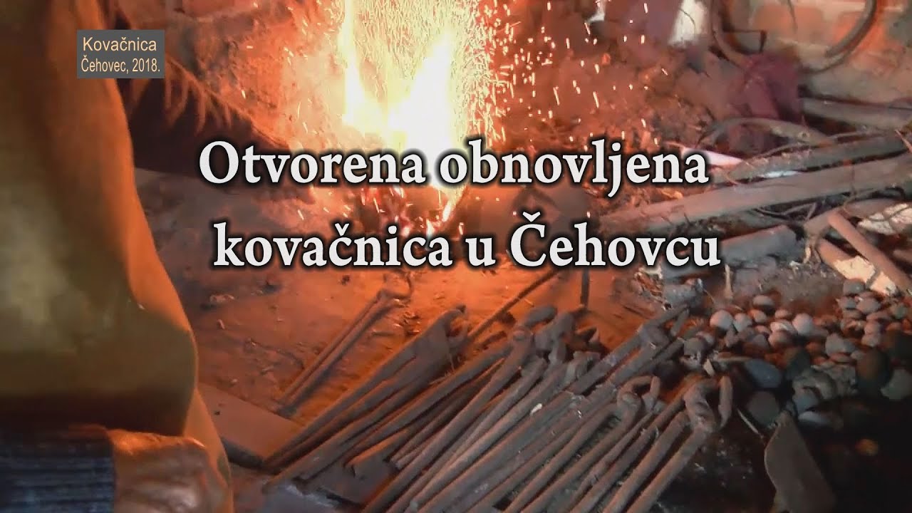 Otvorena obnovljena kovačnica u Čehovcu, 2021.