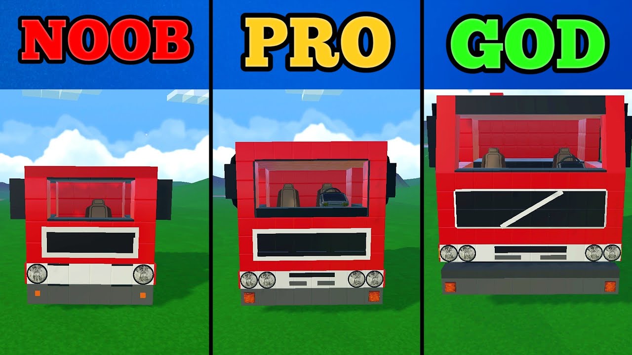 NOOB vs PRO vs GOD TRUCK EVERTECH SANDBOX