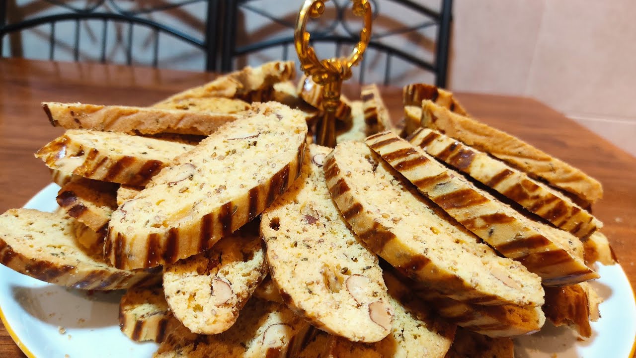 فقاص باللوز💛 بمذاق رائع جدا 💕