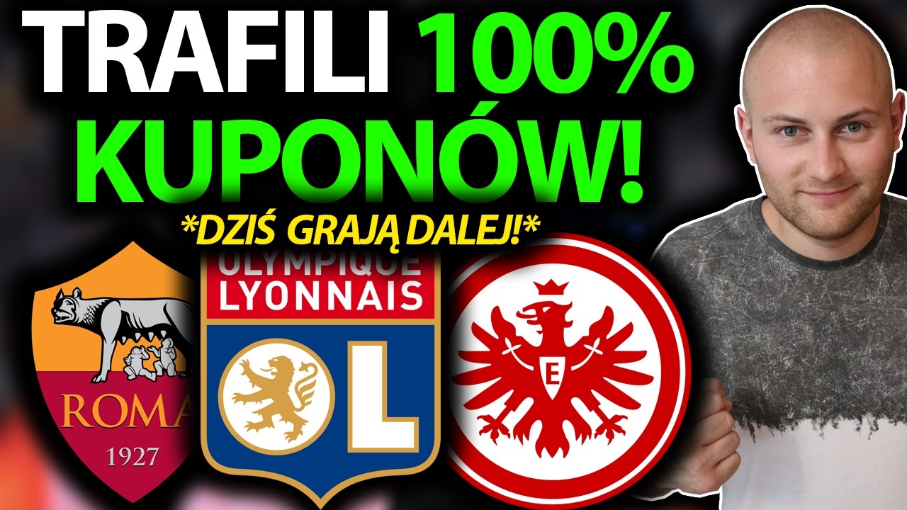 Trafili 100% KUPON&Oacute;W i dziś LECĄ KOLEJNE! Walka o PRZEDŁUŻENIE SERII, czyli TYPY na NIEDZIELĘ!