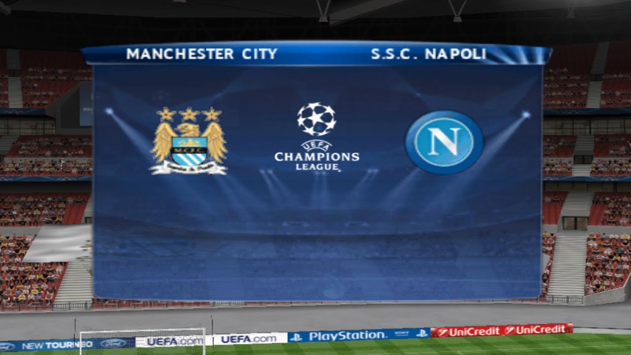 PES 2014 - MANCHESTER CITY vs NAPOLI | UEFA Champions League #UCL | PPSSPP Android Gameplay #512