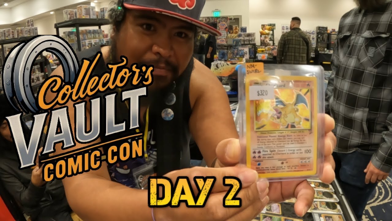 Collector's Vault Day 2 | I SOLD MY  BASE SET 2 CHARIZARD!