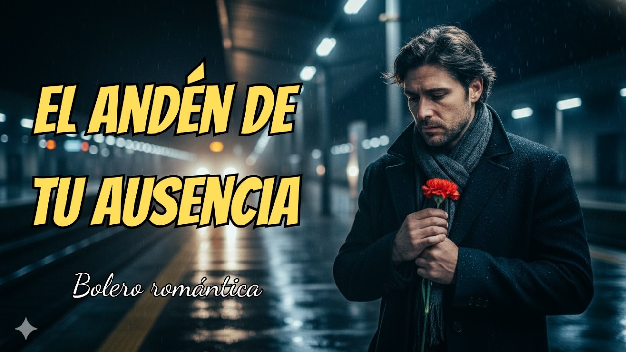 EL ANDÉN DE TU AUSENCIA | Bolero Romántico | Voz Masculina | Bolero Triste de Desamor #bolero #amor