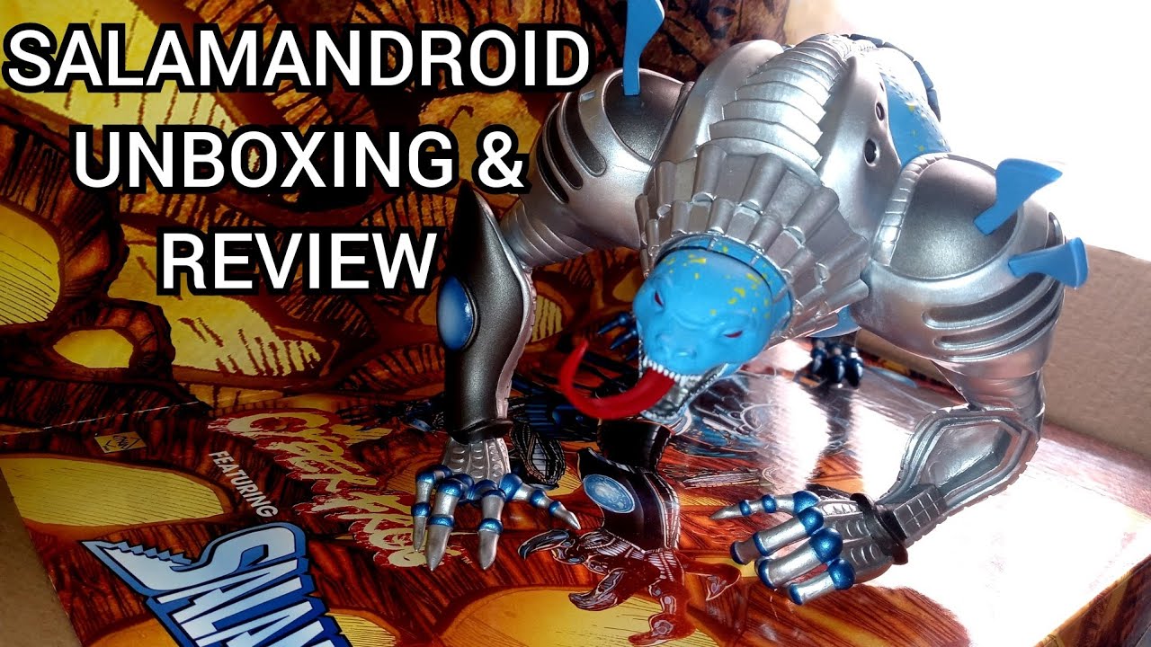 Cyberfrog: Salamandroid Toy Unboxing & Review