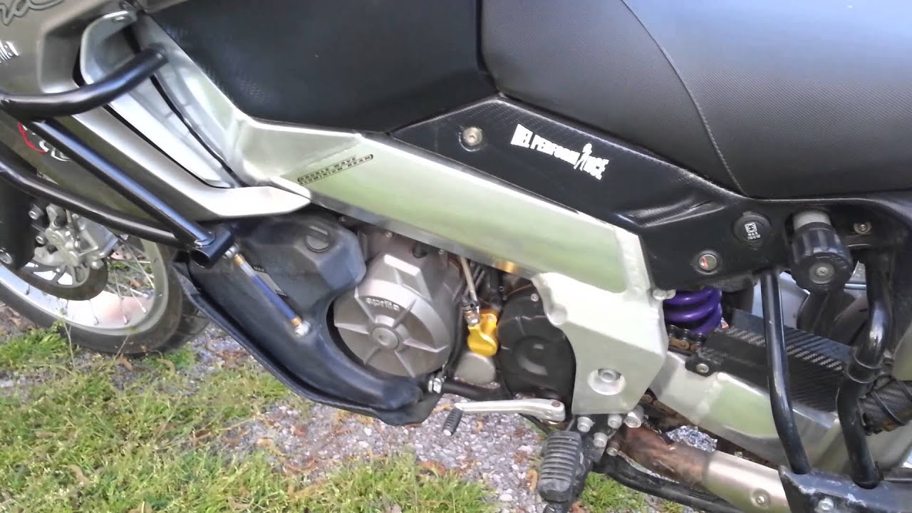 aprilia etv1000 caponord 04' remus hexacon titanium