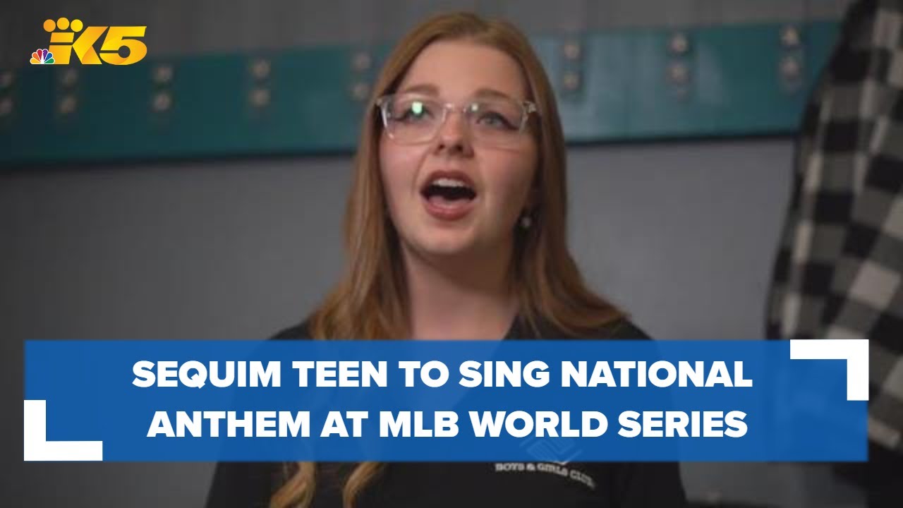 Sequim teen to sing national anthem at MLB World Series Game 2 Saturday