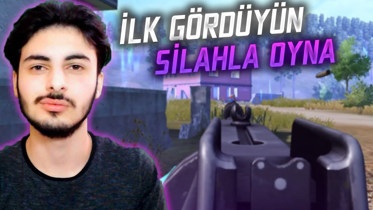 İLK TAPDIĞIMIZ SİLAHLA AXIRA QƏDƏR OYNADIQ [PUBG MOBILE AZƏRBAYCAN]