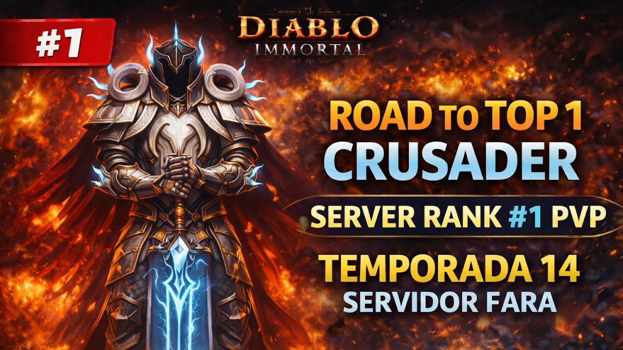 🏆 Road to Top 1 Crusader PvP | Capítulo 1 | Diablo Immortal | SkroolQt