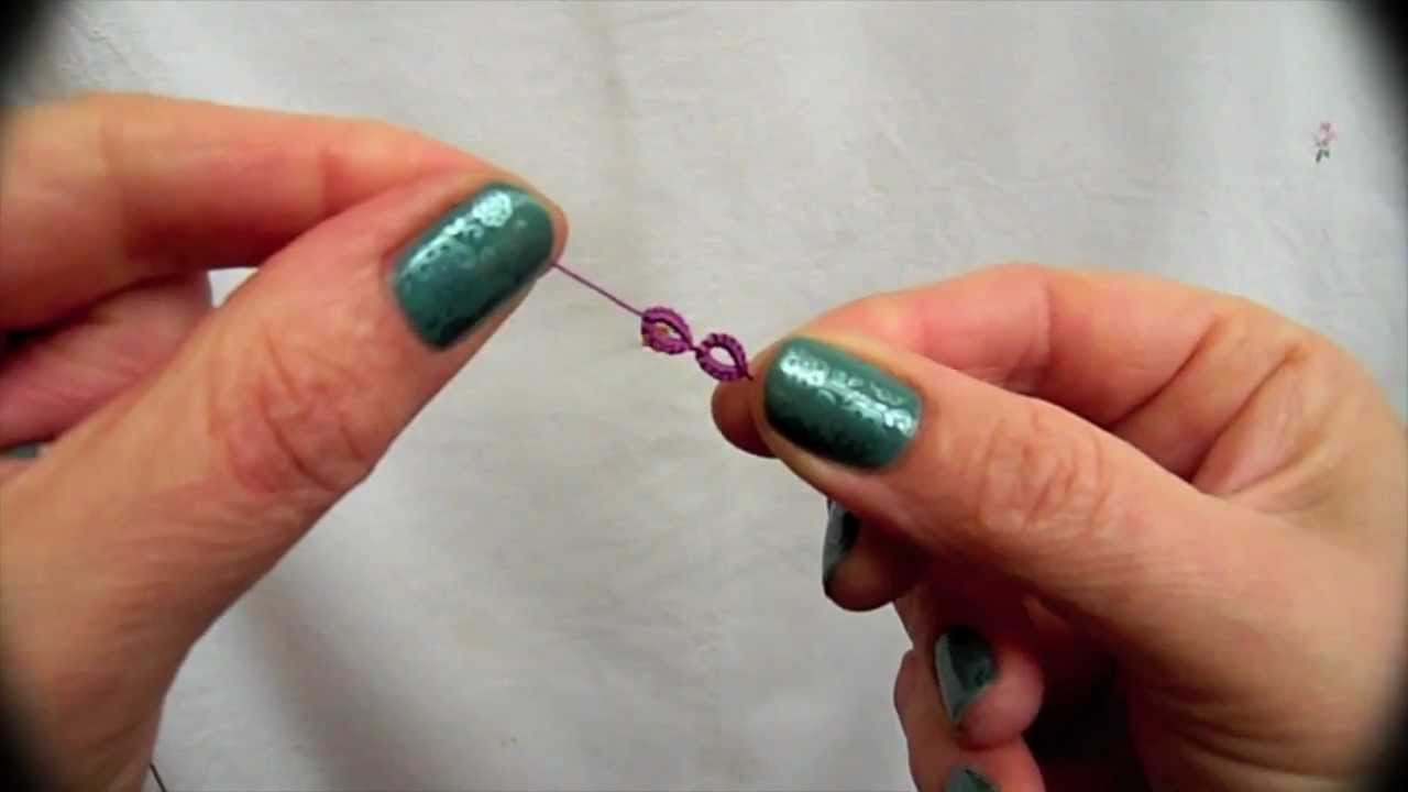 Tatting - The Single Shuttle Split Ring (SSSR)