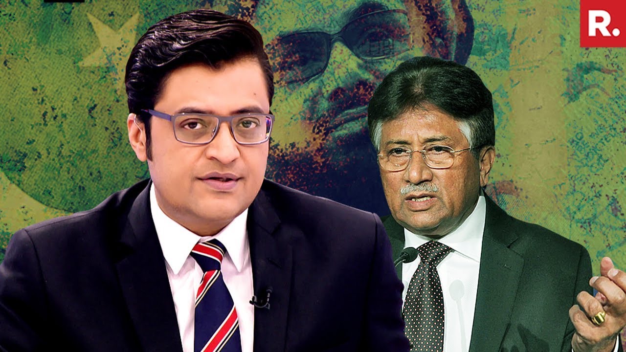 Pervez Musharraf Loves & Supports Hafiz Saeed | The Debate With Arnab Goswami