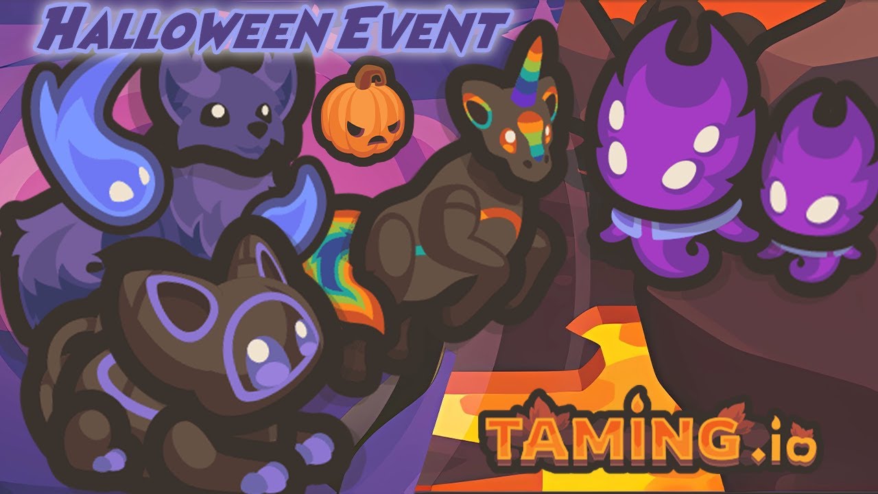 Taming.io Mini Update! Halloween Event Is Back, New Spectrum Pet,...
