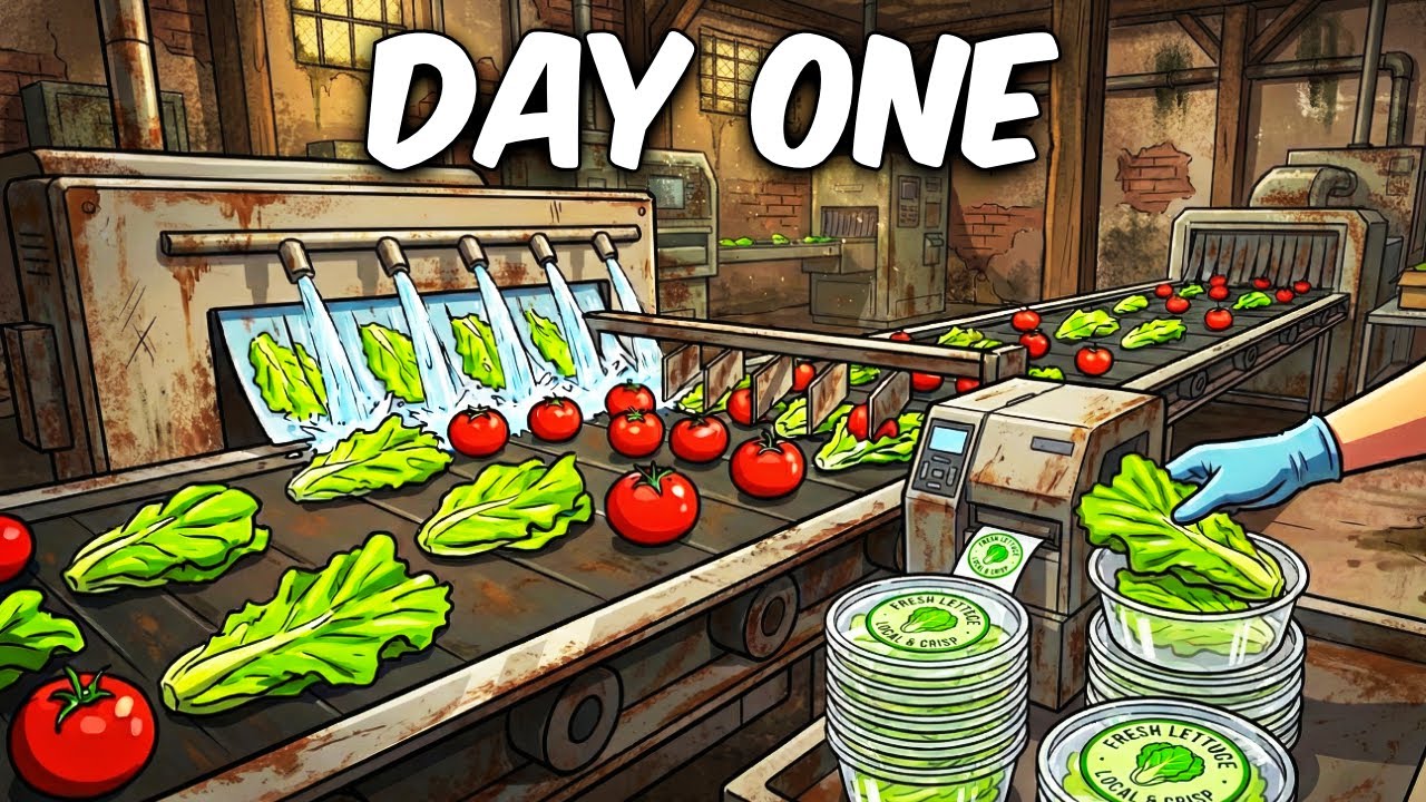 Day ONE &mdash; Opening My Food Processing Factory!