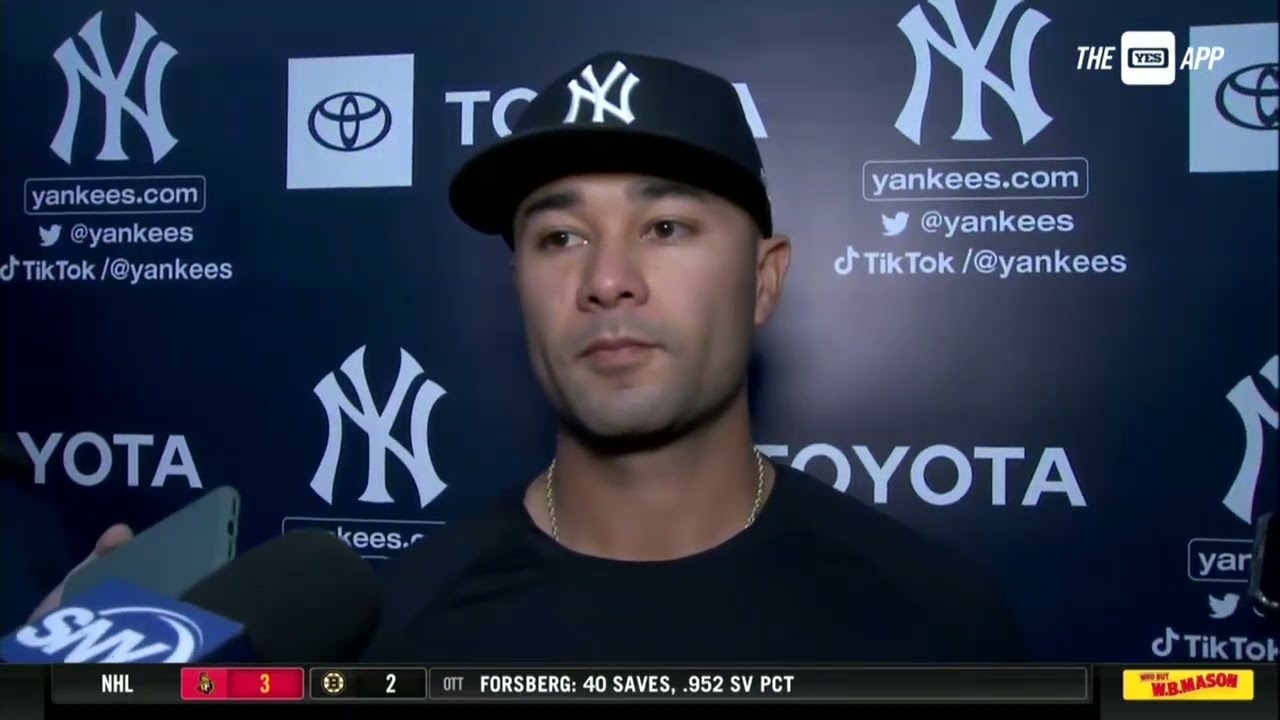 Isiah Kiner-Falefa on his 3 for 3 night that led to a Series Finale victory over the Blue Jays