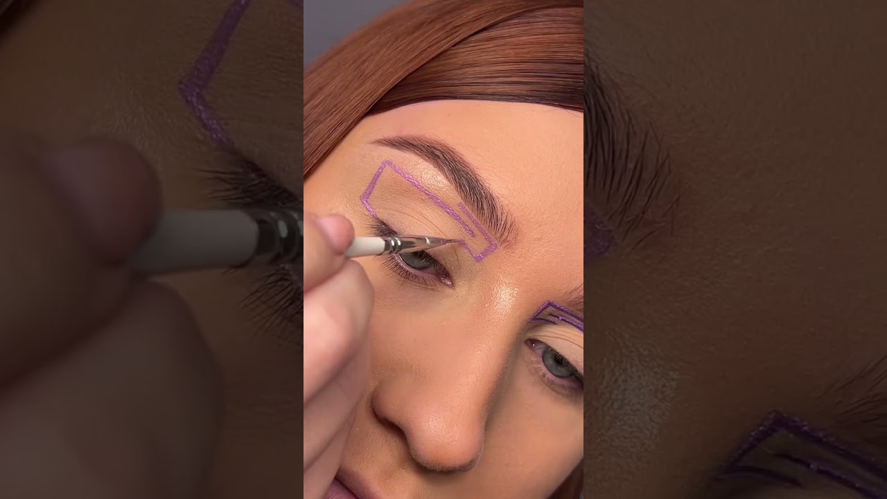 SQUARE PURPLE LINER | a d