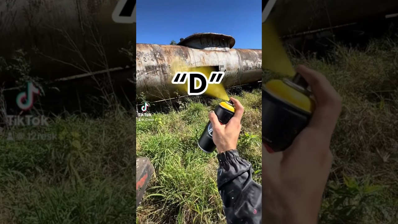 How to easy graffiti throwup letter &ldquo;D&rdquo;