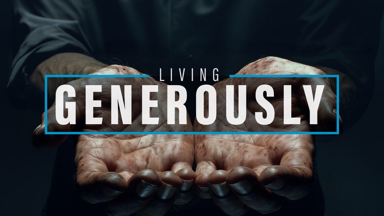 Living Generously | Pastor Joe Williams | Week 1