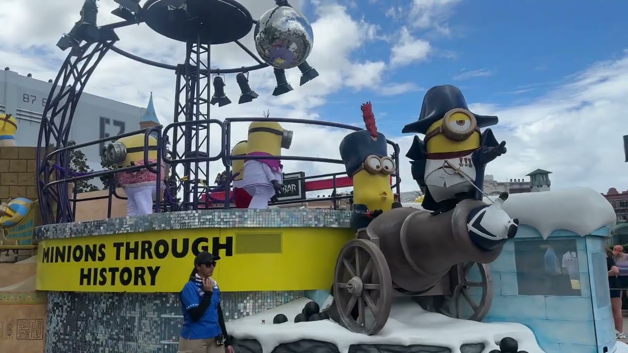 universal Orlando's great movie parade