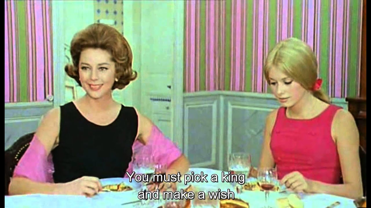 The dinner scene from 