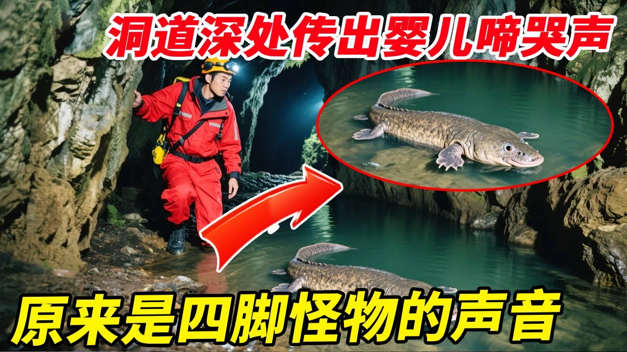 探秘湖北大山洞道深处，竟然传出婴儿啼哭声，还发现四脚怪物！【户外小北哥】