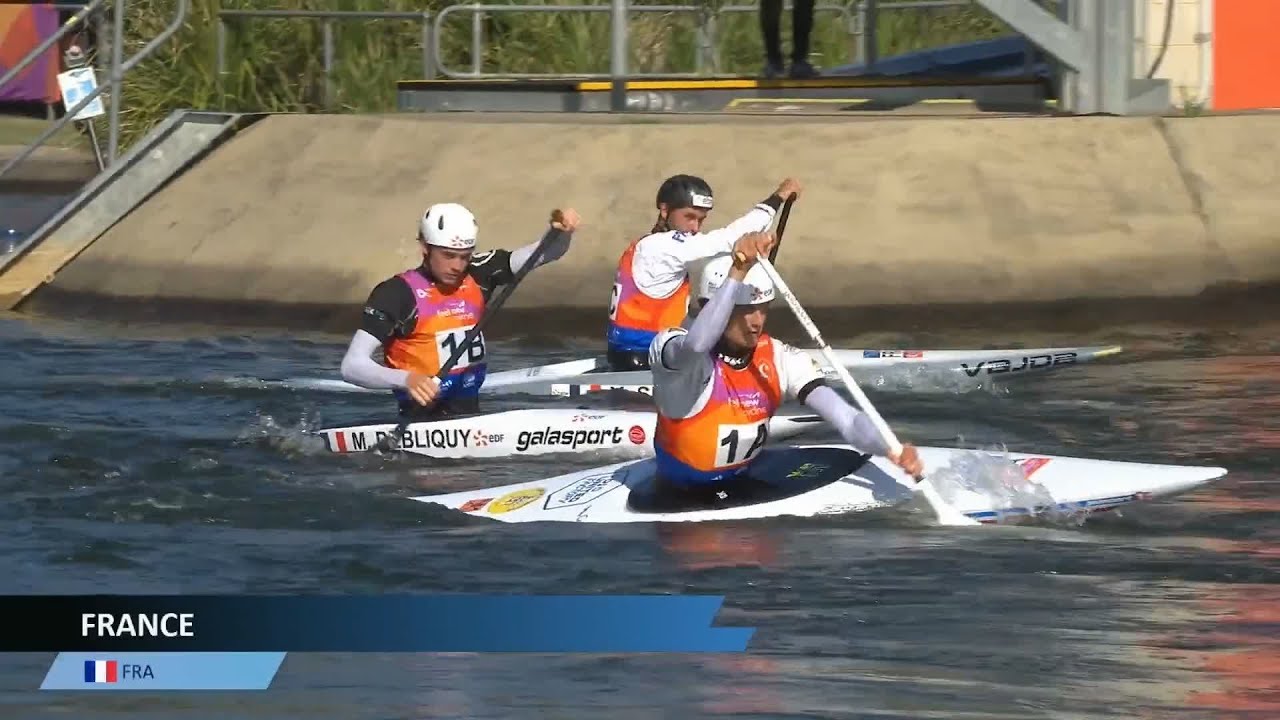 France Men's Canoe Team / 2025 ICF Canoe-Kayak Slalom World Championships Sydney Australia