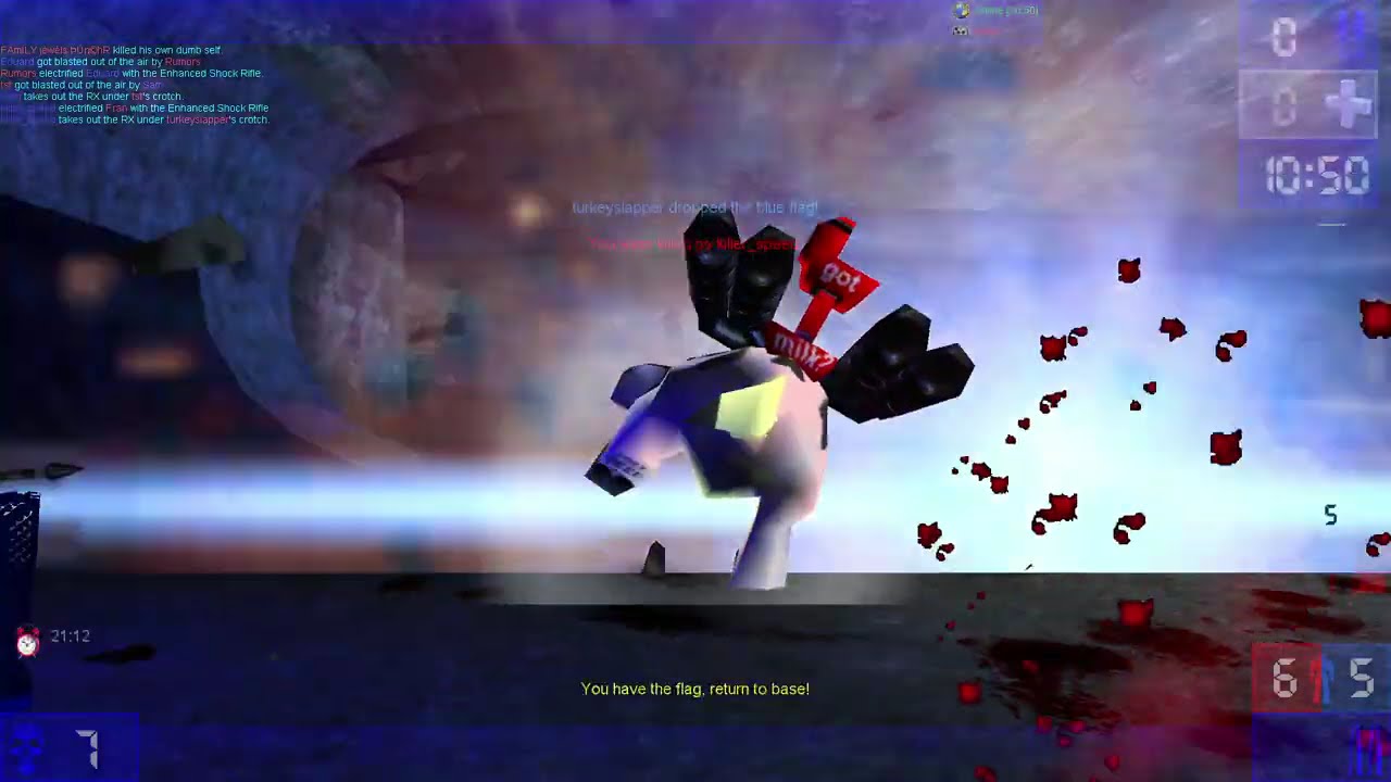 A little bit of RocketX capture the flag time with exploding cows
