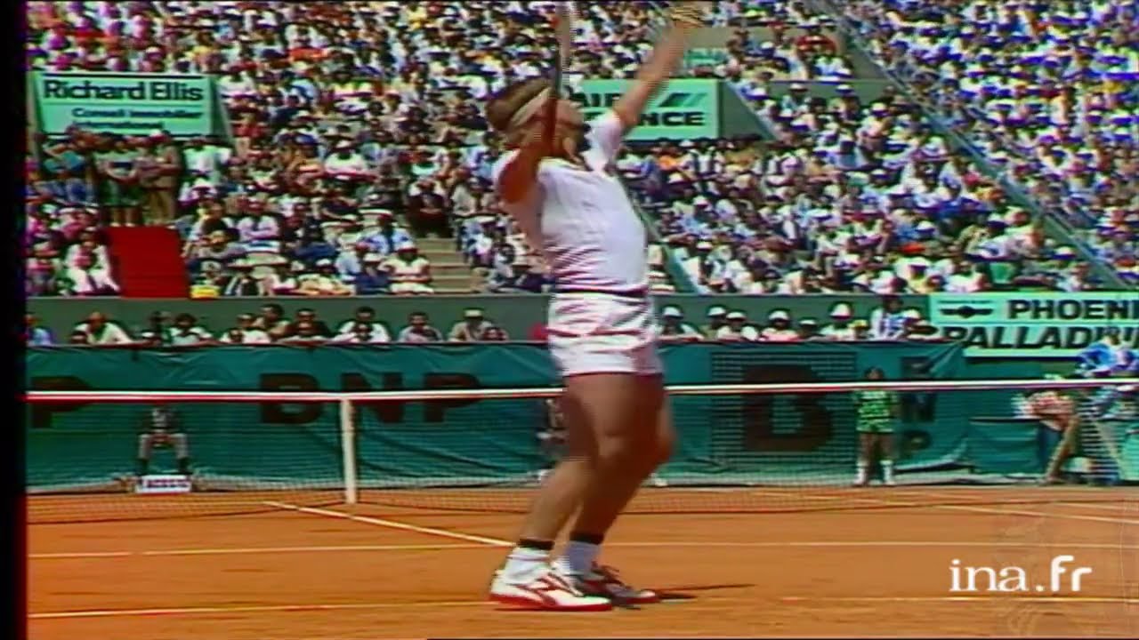 Roland Garros 1978 Final - Bjorn Borg - Guillermo Vilas -
