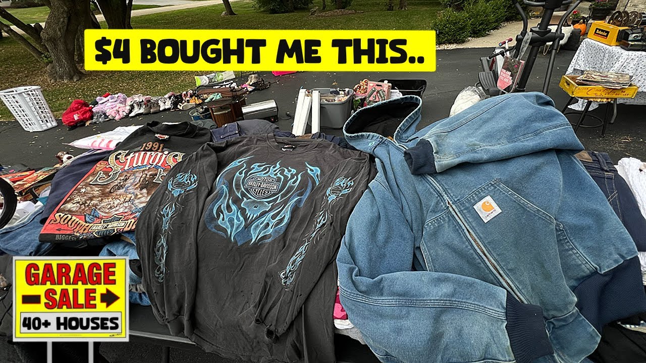 INSANE Harley Davidson Long Sleeve Found at a Garage Sale | Life of a Vintage Reseller