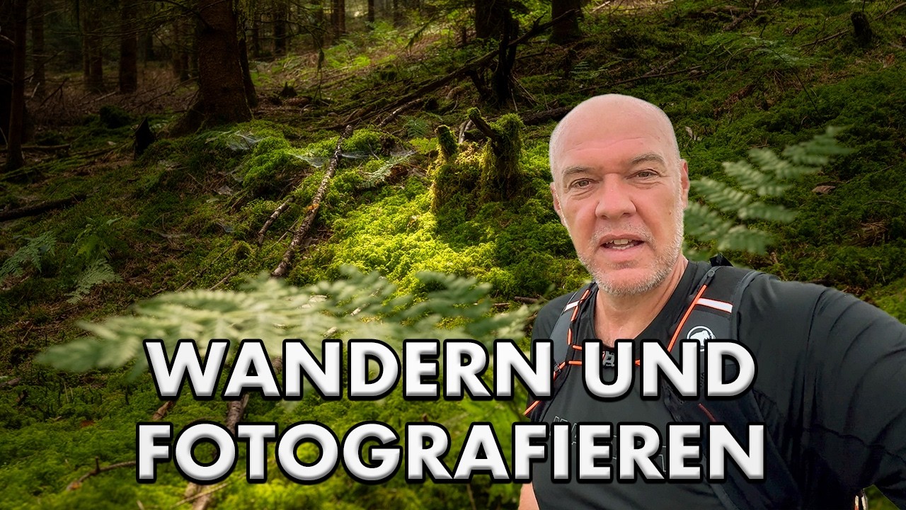 FOTOGRAFIEREN und WANDERN mit leichtem Equipment | iPhone 15pro und Nikon Z8