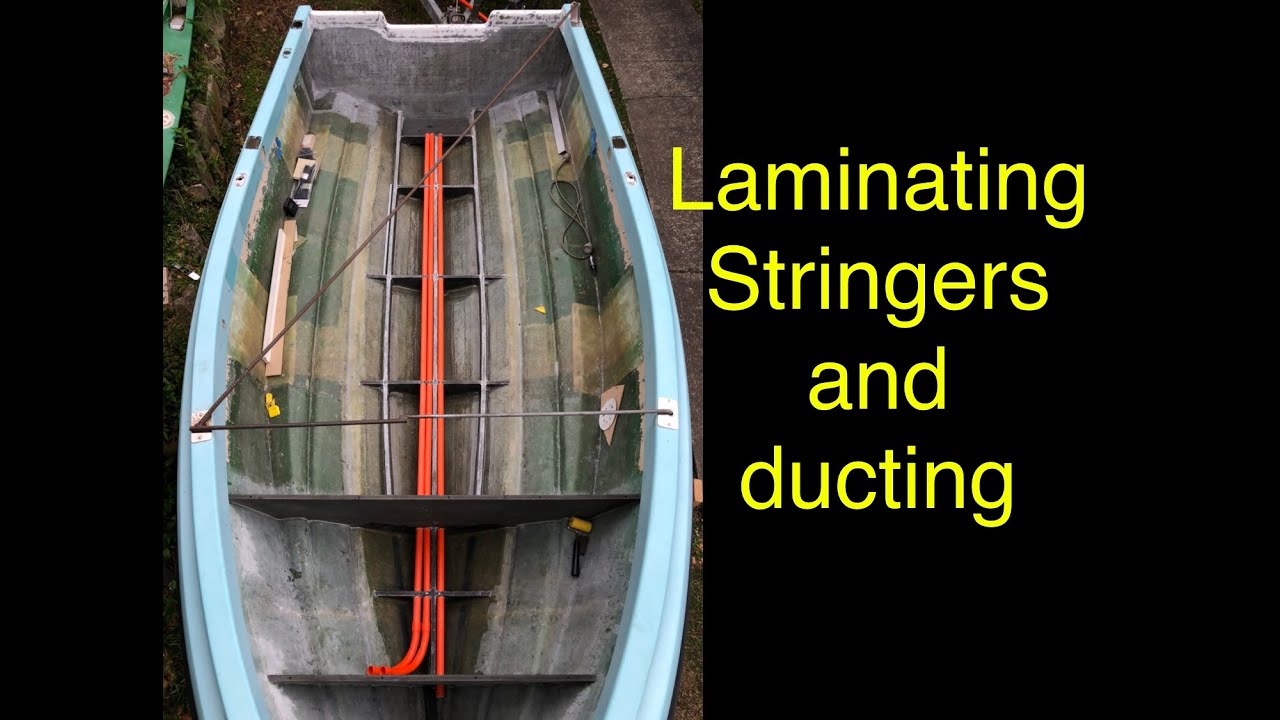 Boat stringers plus ducting Haines Hunter