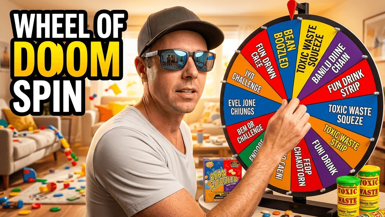 Wheel of Doom Knockout Challenge: Joyride, Gross Sodas, Toxic Waste, Bean Boozled & more