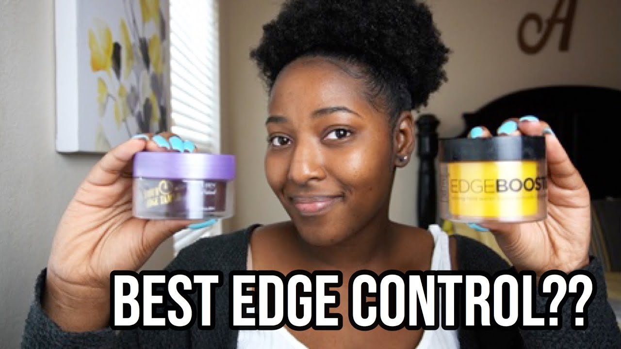 Testing Ebin Edge Tamer VS Edge Booster Pomade ON 4C Natural Hair| Which has a better hold?
