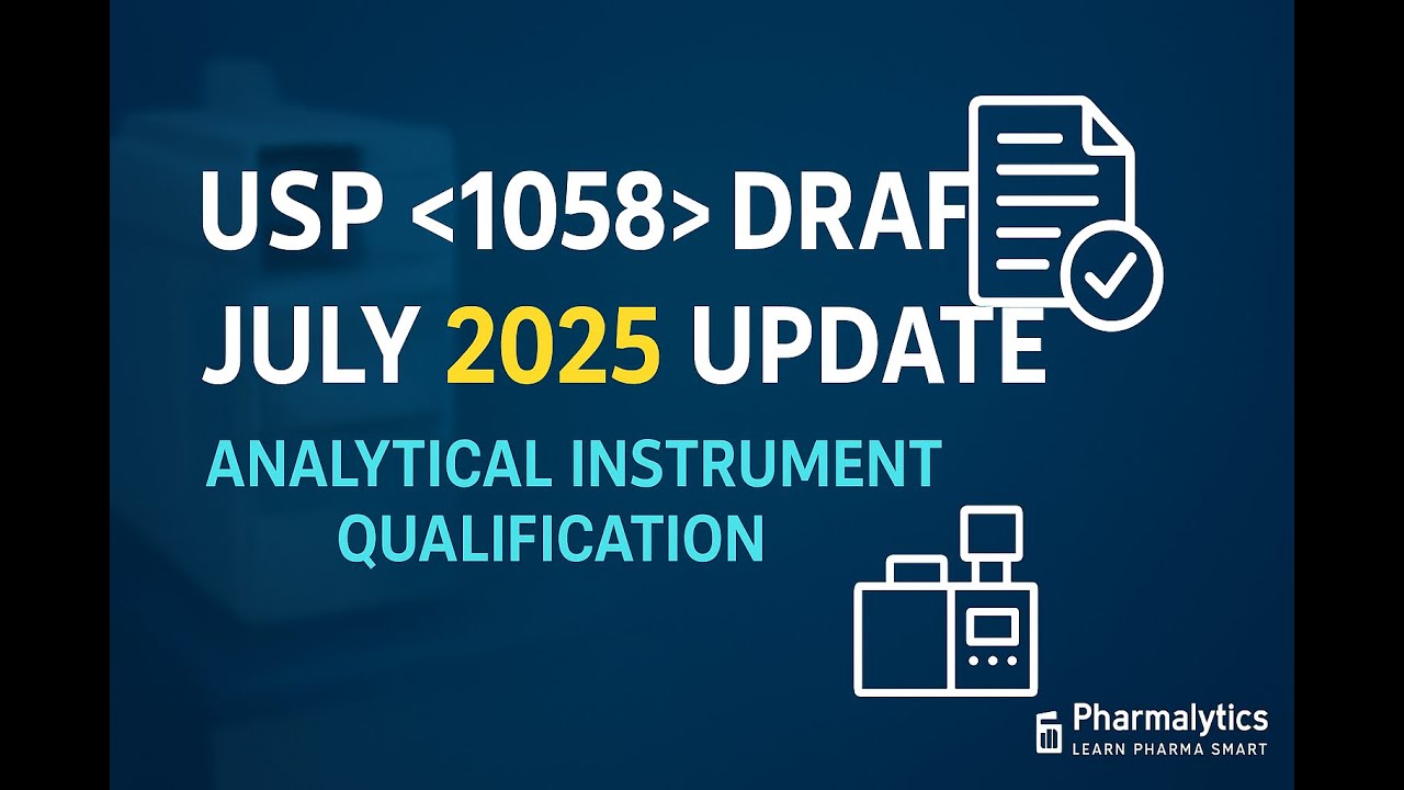 Проект USP 1058 (июль 2025 г.) | Обновления, соответствие требованиям и влияние требований к квал...